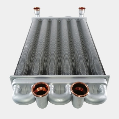 Теплообменник битермический L=260 (для Kentatsu) Valmex